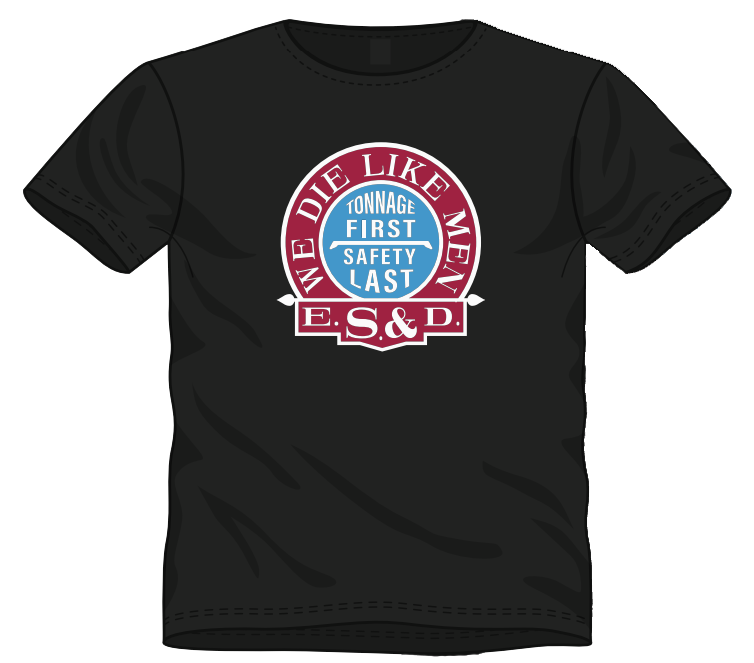 Black Tri Color Herald T-Shirt