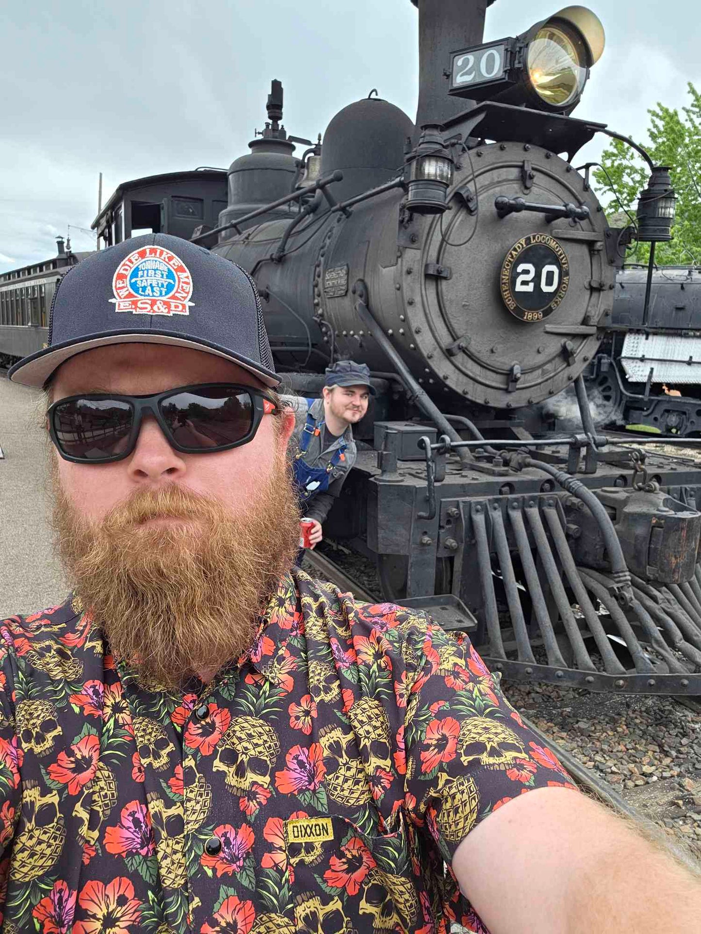 Black Tri Color Herald Hat