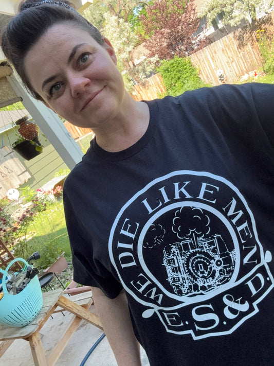 We Die Like Men T-Shirt